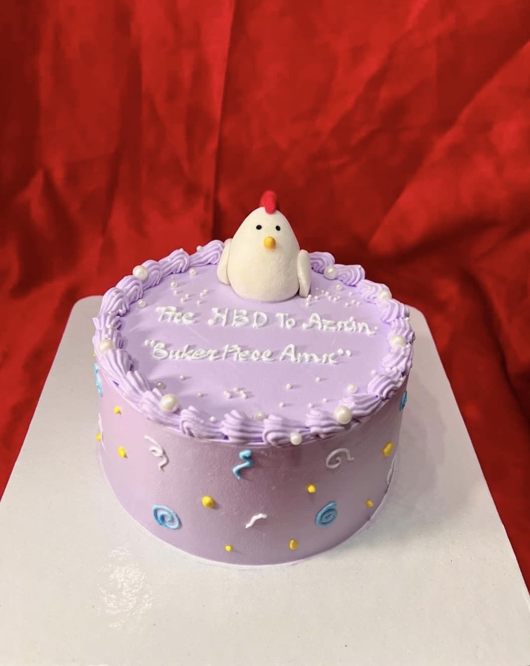Chicken Fan Cake 1